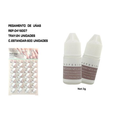 PEGAMENTO DE UÑAS 24/U 600/U