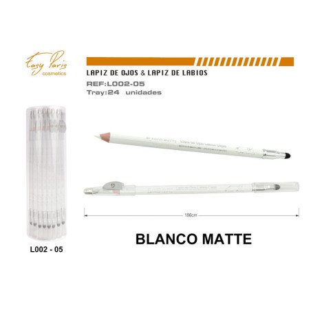 LAPIZ DE OJOS BLANCO MATE 288/U