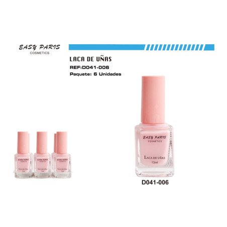 LACA DE UÑAS ROSA CLARA 144/U