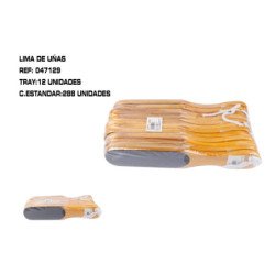 LIMA MADERA PEDICURA 28.5CM...