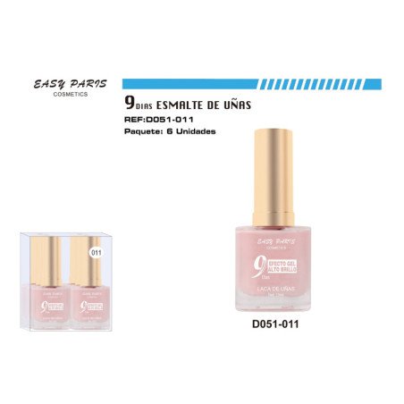 LACA DE UÑAS 9 DIAS 6/U 144/U