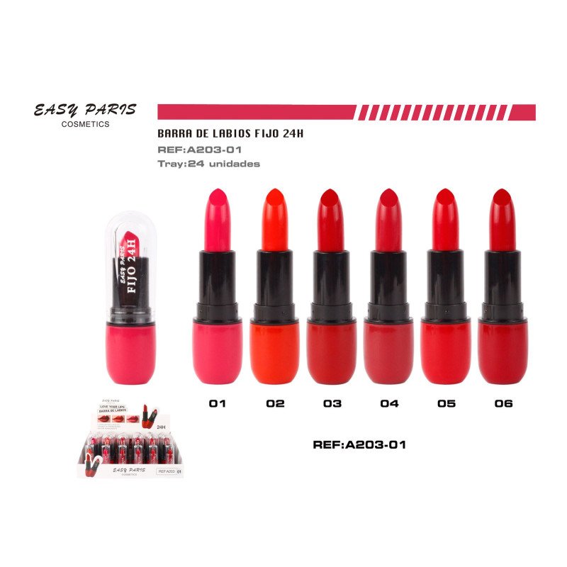 BARRA DE LABIOS FIJO 24 H 24/U 288/U
