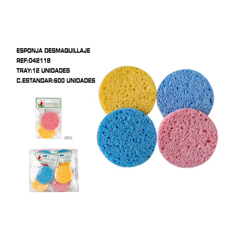 DISCO DESMAQUILLAJE 2P 12/U 600/U