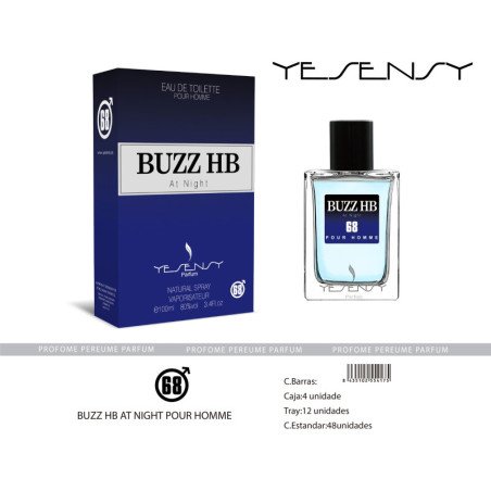 BUZZ HB AT NIGHT POUR HOMME SENSINITY