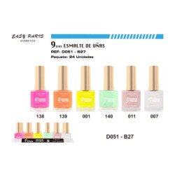 LACA DE UÑAS 9 DIAS 24/U 288/U