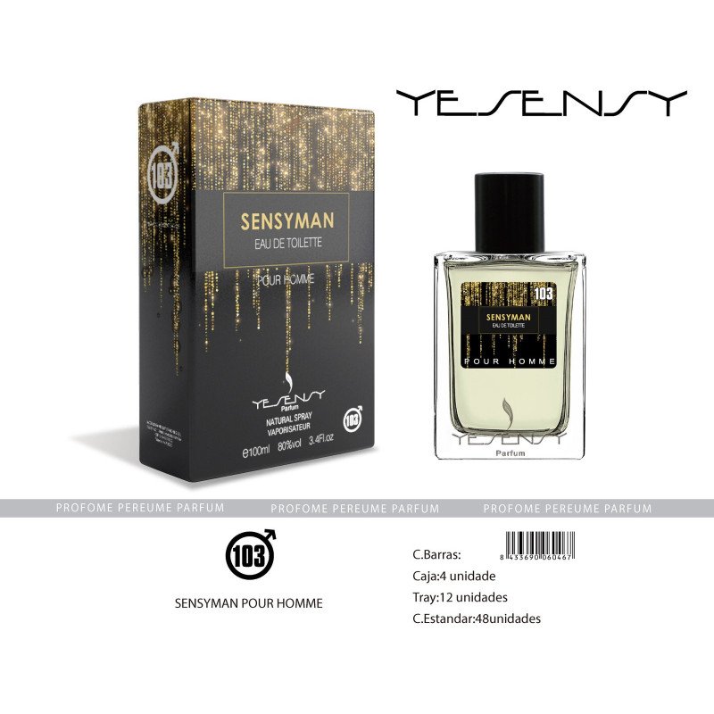 SENSYMAN POUR HOMME SENSINITY