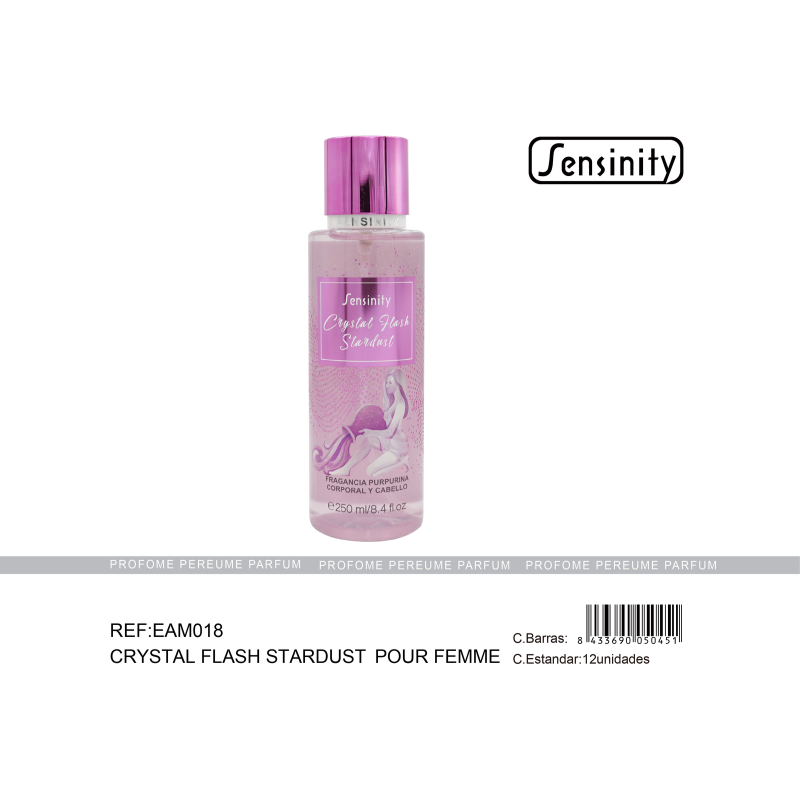 CRYSTAL FLASH STARDUST BODY Y CABELLO