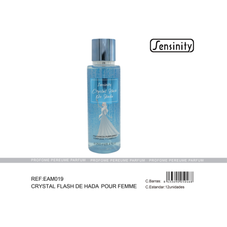 CRYSTAL FLASH DE HADA BODY Y CABELLO