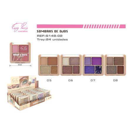 SOMBRA DE OJOS BRIGHT MATTE 24/U 288/U