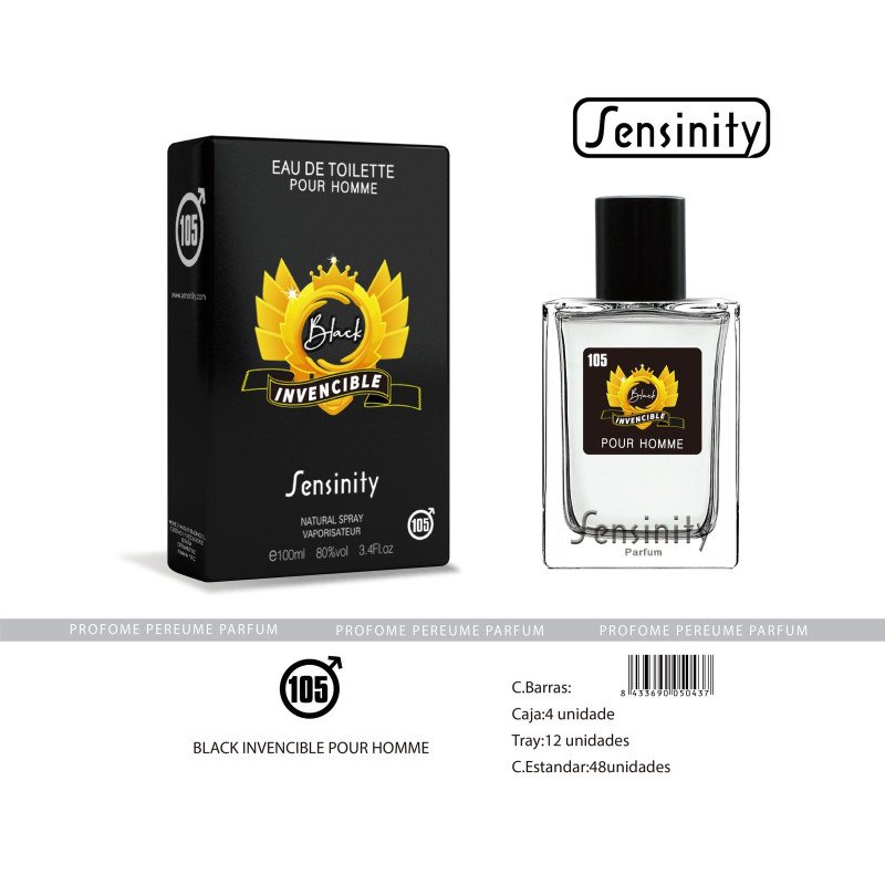 BLACK INVENCIBLE SENSINITY