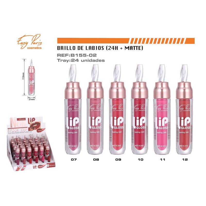 LIP GLOSS 24H 24/U 288/C