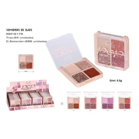 PALETA SOMBRAS 24/U 288/C