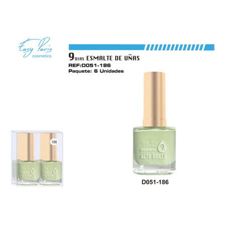 LACA DE UÑAS 9 DIAS 6/U 144/U