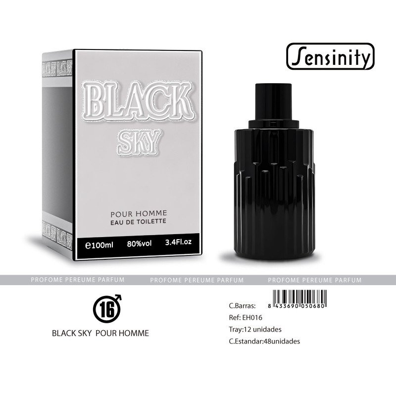 BLACK SKY POUR HOMME