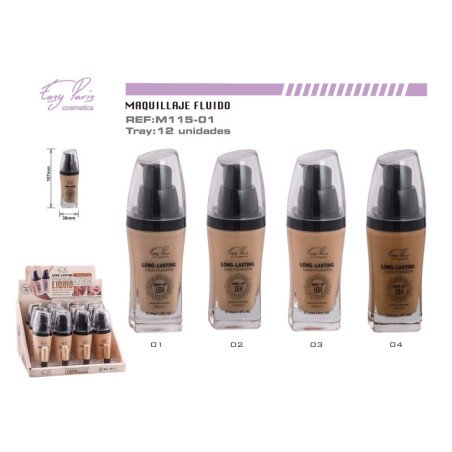 MAQUILLAJE FLUIDO 16H +VIT E 144/U
