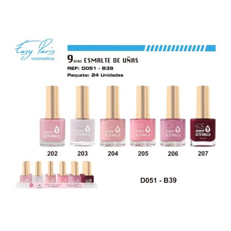 LACA DE UÑAS 9 DIAS 288/U