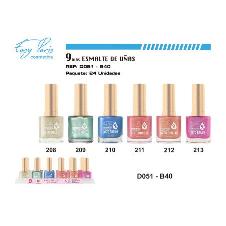 LACA DE UÑAS 9 DIAS 288/U