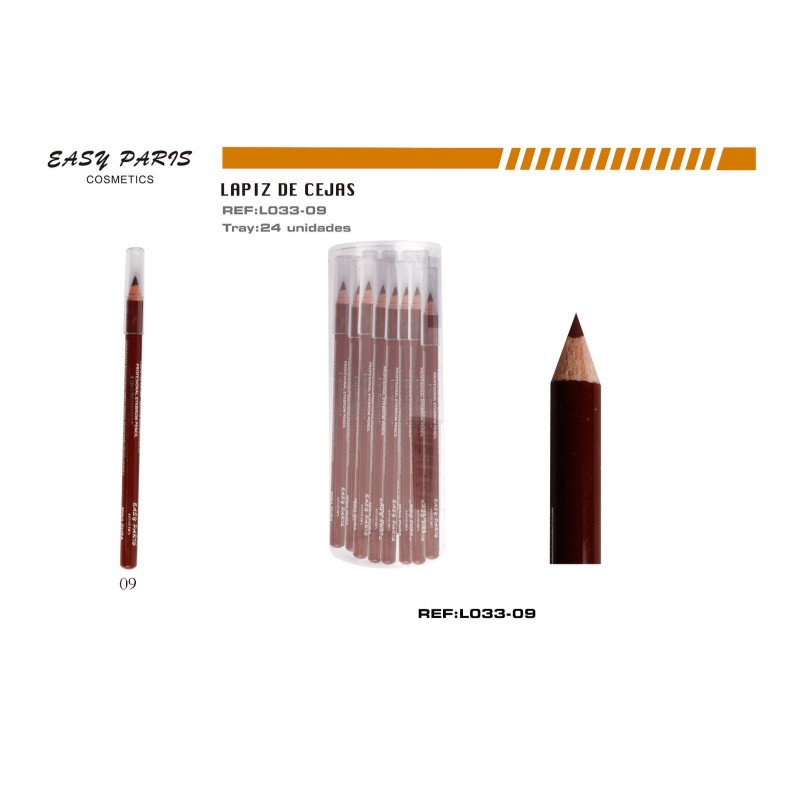 LAPIZ DE CEJAS MARRON BURDEO MINA DURA 288/U