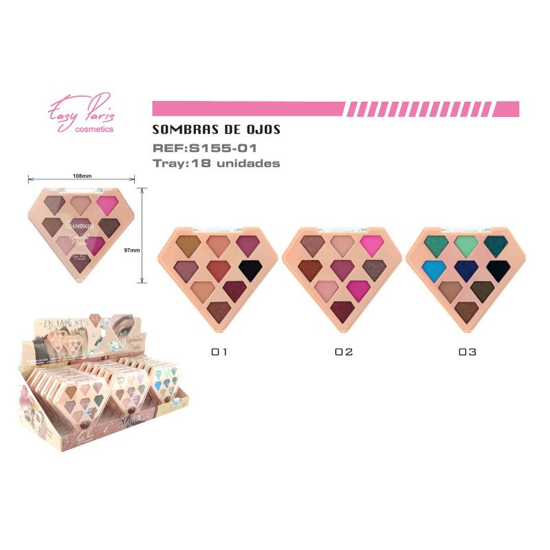 PALETA DIAMOND S.DE OJOS 18/U 216/C
