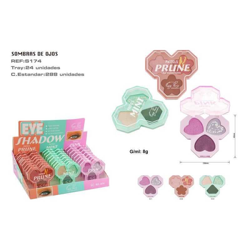PALETA SOMBRAS 24/U 288/C