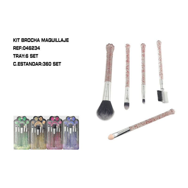 SET 5 PINCEL MAQ.6/U 360/C