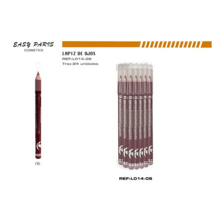 LAPIZ CORTO DE MADERA BURDEOS 288/U