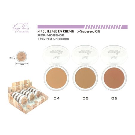 MAQ.EN CREMA ANTIOXIDANTE GRAPESEED OIL 12/U 144/C