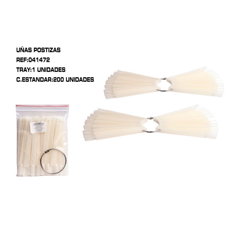 EXIBIDOR DE UÑAS 50 COLORES 1/U 200/C