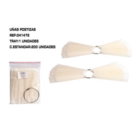 EXIBIDOR DE UÑAS 50 COLORES 1/U 200/C