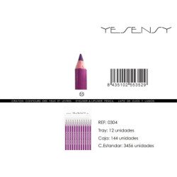 LAPIZ DE OJOS 12/U PURPLE