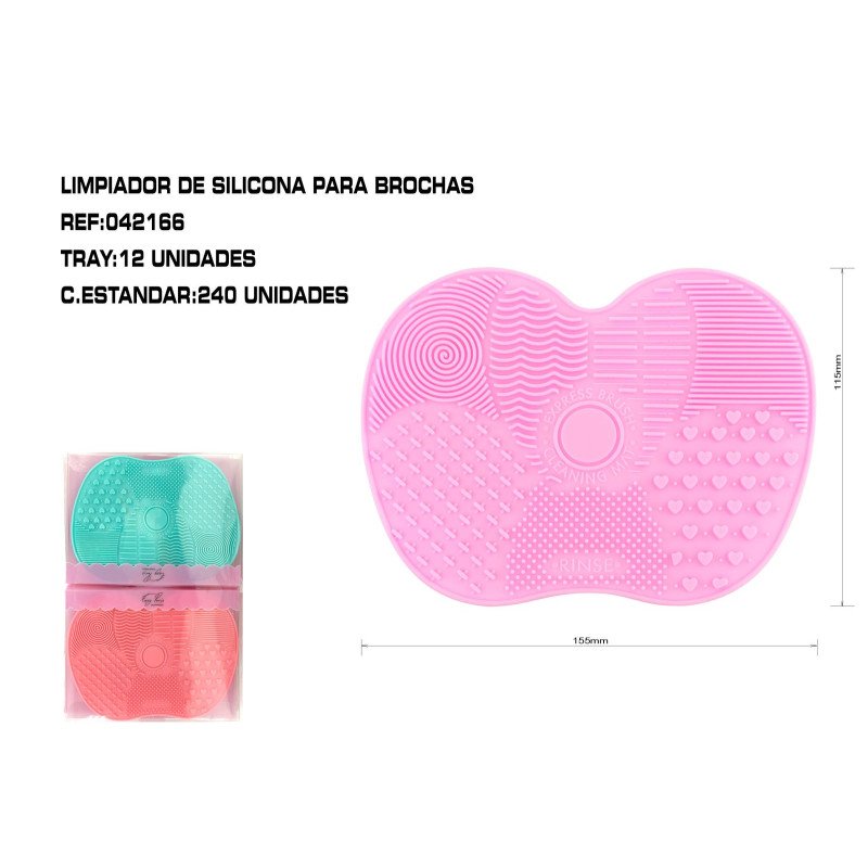 LIMPIADOR DE BROCHAS 15.5*11.5CM 12/U 240/C