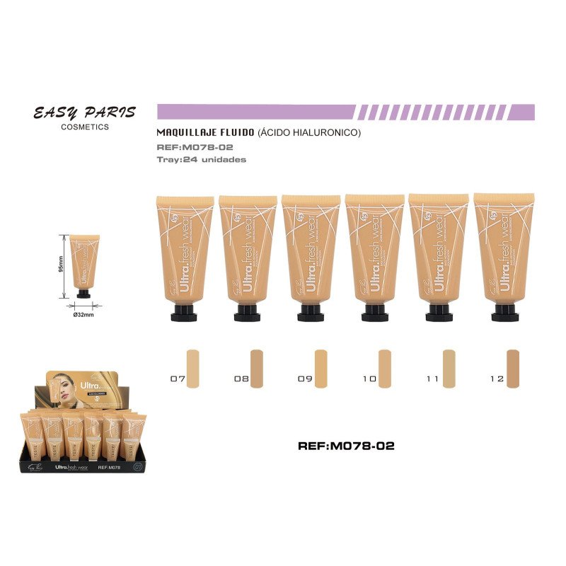 MAQ.ULTRA FRESH 24H ACIDO HIALURONICO 24/U