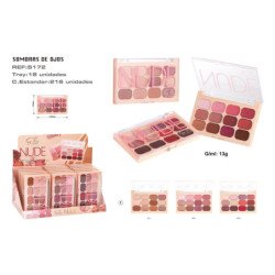 PALETA S.DE OJOS NUDES 18/U...