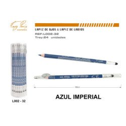 LAPIZ DE OJOS AZUL IMPERIAL...