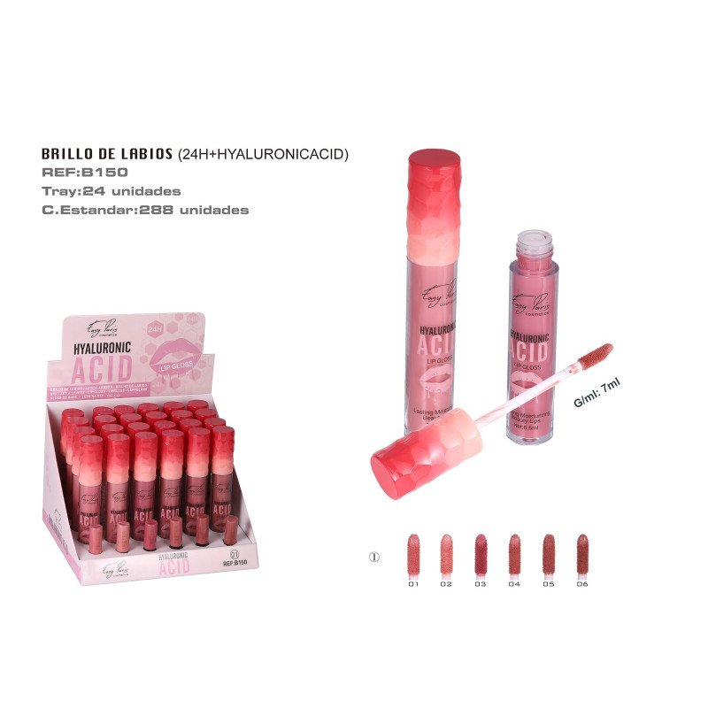 B.DE LABIOS FIJO+ACID HIALURONIC 24/U 288/C