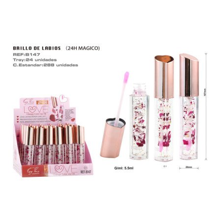 BRILLO LABIAL ROSA/ORO MAGIC COLOR 24/U 288/C