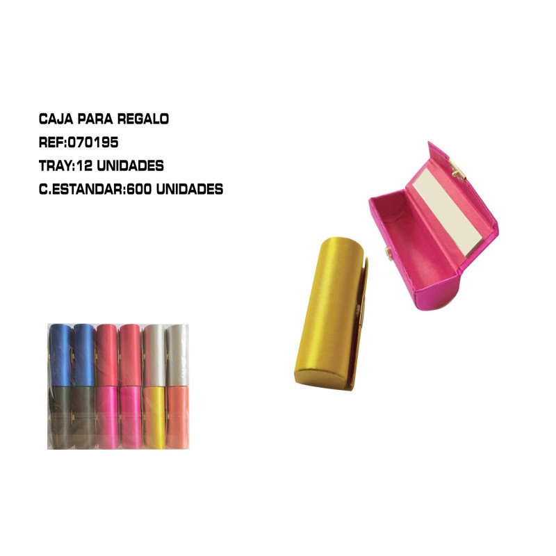 CAJA PARA BARRA DE LABIOS 12/U