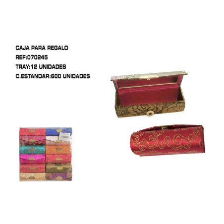 CAJITA PARA BARRA DE LABIOS 12/U
