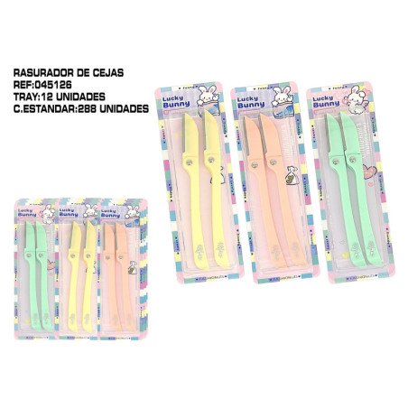 PACK 2 RASURADOR DE CEJAS 12/U 288/U