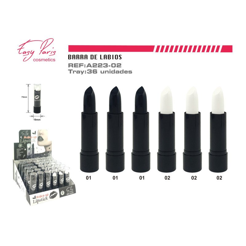 B.DE LABIOS NEG/BLANC 36/U 432/C