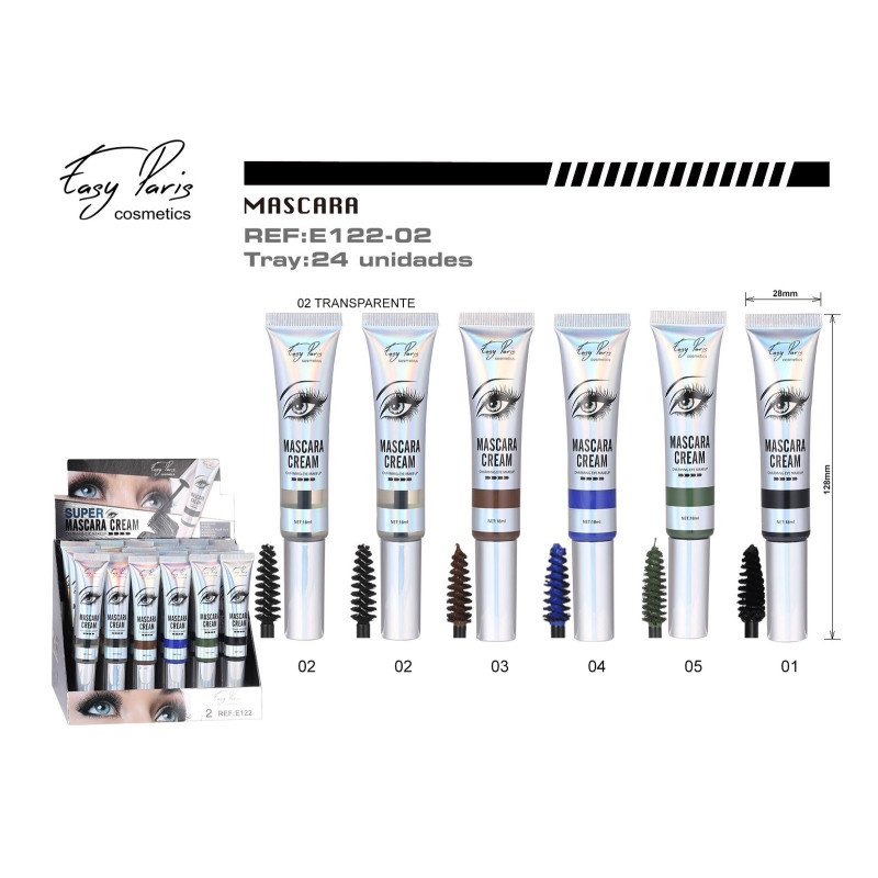MASCARA DE PESTAÑAS DE COLOR 24/U 288/C