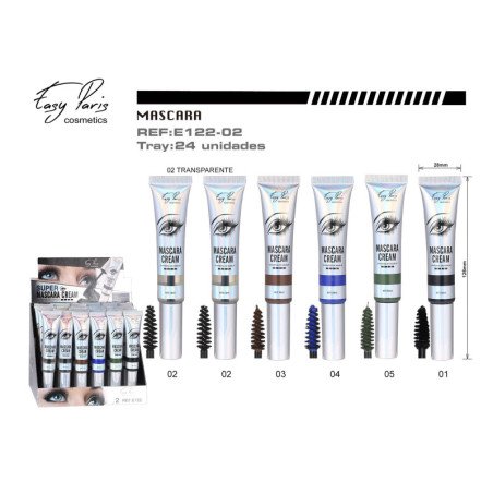 MASCARA DE PESTAÑAS DE COLOR 24/U 288/C