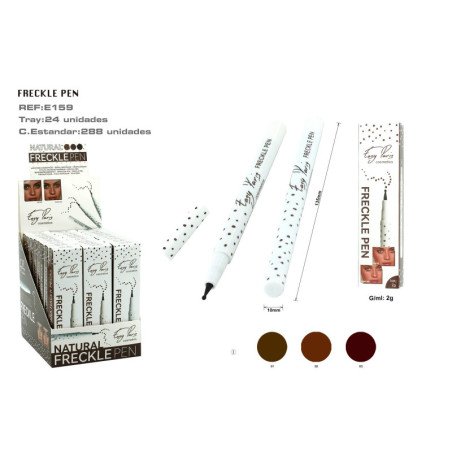 FRECKLE PEN ROTULADOR PECAS 3 COLORS 288/C