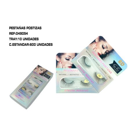 PESTAÑAS POSTIZAS EFECT 8D 10/U 600/C