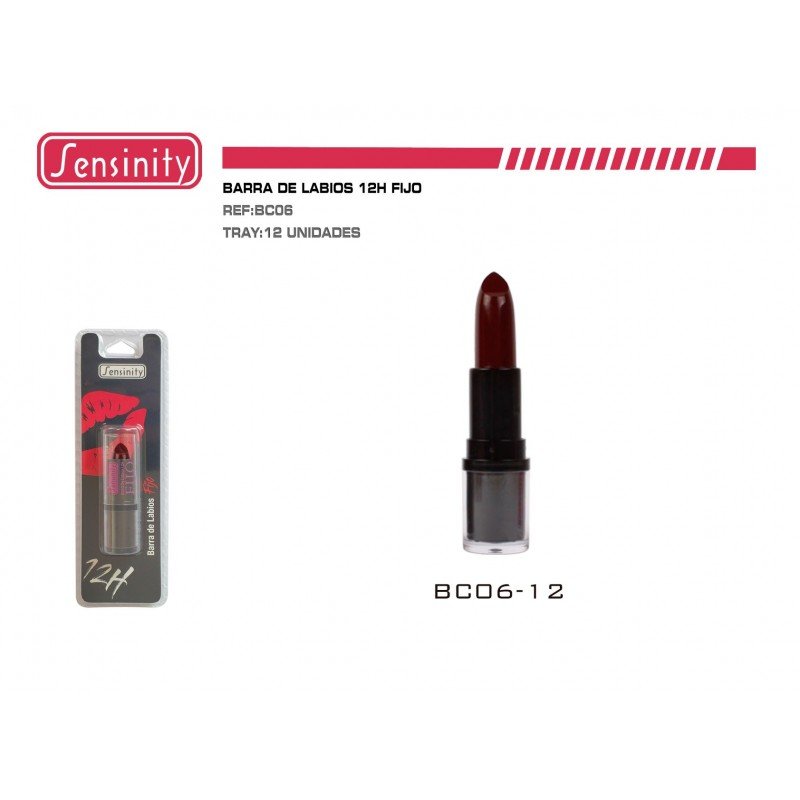 BARRA DE LABIOS FIJO SENSINITY 12/U 144/U