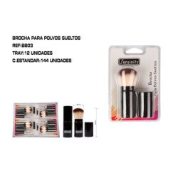 BROCHA DE BOLSO PARA POLVOS...