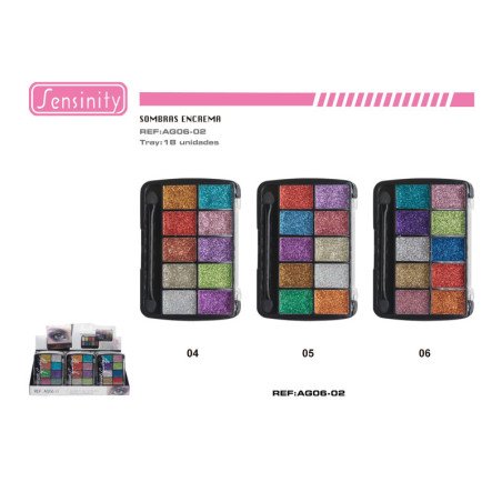 SOMBRA CREMA GLITTER 18/U 216/U SENSINITY