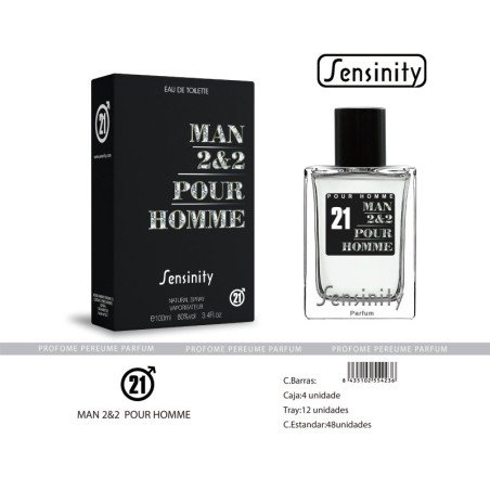 MAN 2&2 POUR HOMME SENSINITY