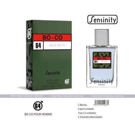 BO CO MEN 64 POUR HOMME SENSINITY
