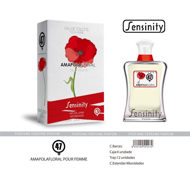 AMAPOLAFLORAL POUR FEMME SENSINITY